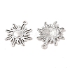 Tibetan Style Alloy Sun Pendants X-TIBEP-S291-12-RS-2