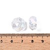 Transparent Glass European Beads GPDL-N005-D14mm-A01-7