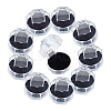 Transparent Plastic Ring Boxes OBOX-CA0001-001A-8