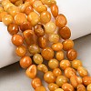 Natural Yellow Aventurine Beads Strands G-C257-02-1