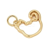 Brass Charms KK-S527-19G-2