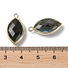 Natural Labradorite Pendants G-B009-01G-R-3
