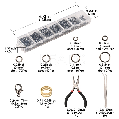 DIY Jewelry Making Finding Kit DIY-YW0006-12B-1