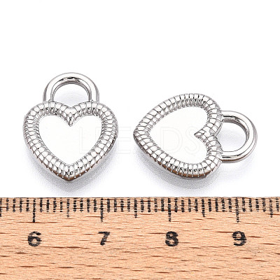 304 Stainless Steel Pendant Cabochon Settings STAS-T065-87P-1