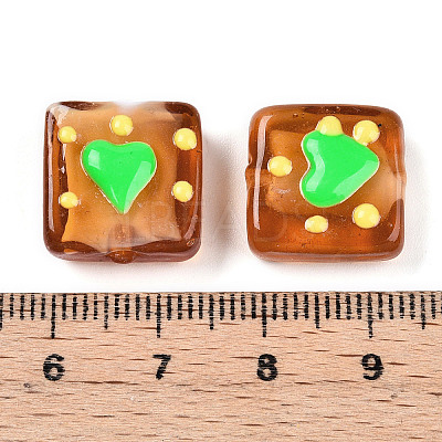 Handmade Lampwork Beads LAMP-G147-01C-1