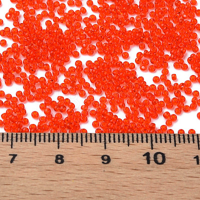 15/0 Transparent Czech Glass Seed Beads SEED-N004-004-29-1