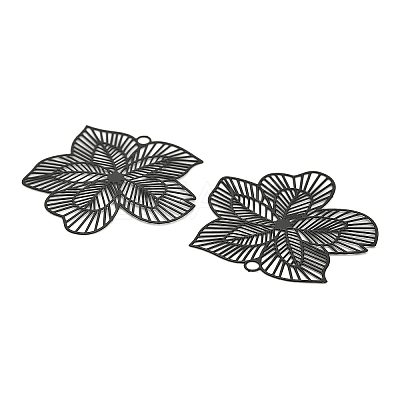Spray Painted 430 Stainless Steel Pendants STAS-Z116-13-1