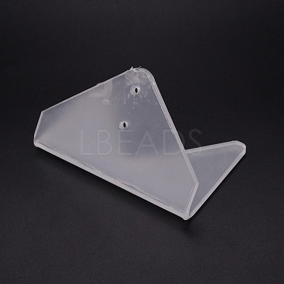 Acrylic Skateboarding Display Stands Set ODIS-WH0011-46-1