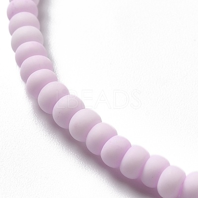 Handmade Frosted Porcelain Beads PORC-E017-01H-1