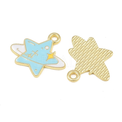 Alloy Enamel Pendants AL-CBA0485-02B-G02-1