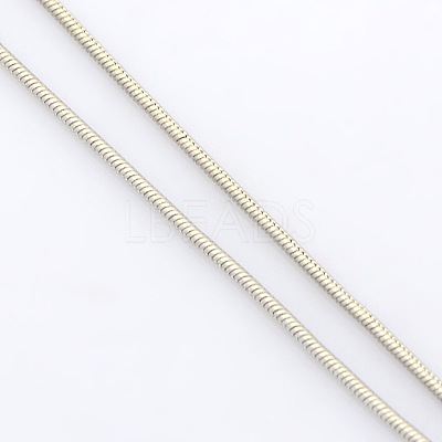 Soldered Brass Round Snake Chain X1-CHC-L002-03-1
