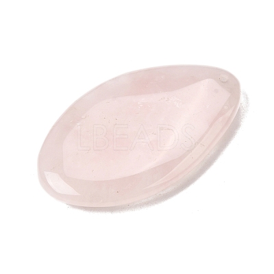 Natural Rose Quartz Big Pendants G-F820-05A-02-1