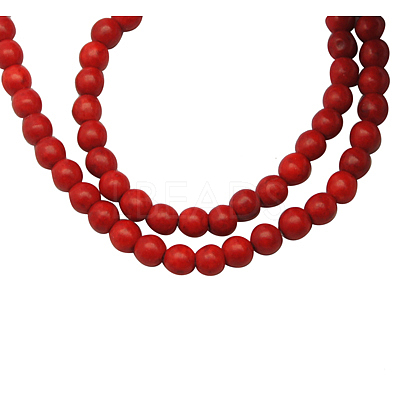 Synthetic Howlite Bead X-TURQ-5D-150-1