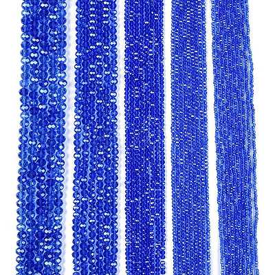 Electroplate Glass Beads Strands EGLA-A044-T2mm-A31-1