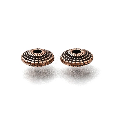 Tibetan Style Alloy Spacer Beads AL-CBA3B63-05R-1