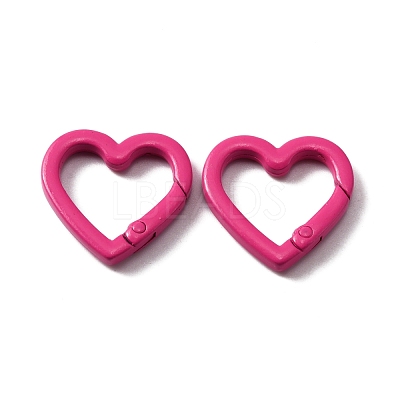 Zinc Alloy Spring Gate Rings FIND-WH0036-28H-1