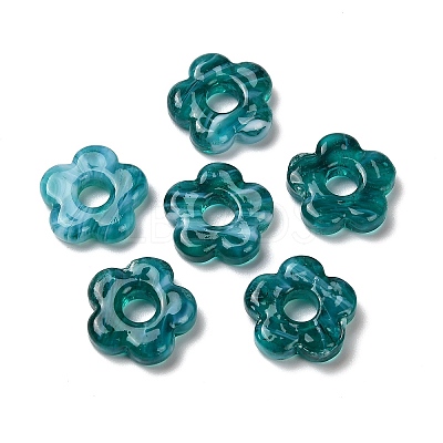 Handmade Lampwork European Beads LAMP-F039-01E-1