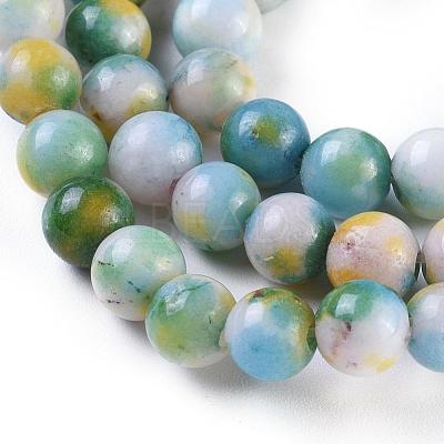 Jade Beads Strands G-D264-6mm-XH05-1