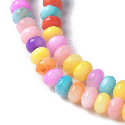 Natural Freshwater Shell Beads Strands X-SSHEL-C013-08B-1