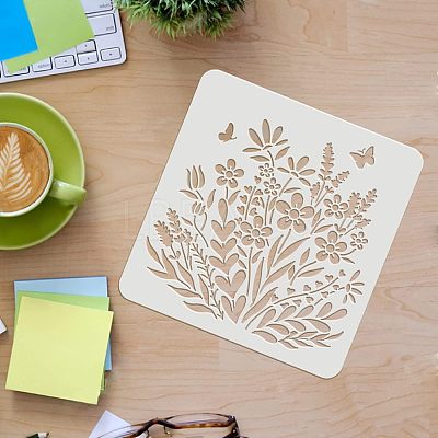 Plastic Reusable Drawing Painting Stencils Templates DIY-WH0172-465-1