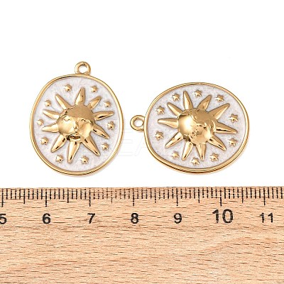 304 Stainless Steel Pendants STAS-N129-10G-01-1