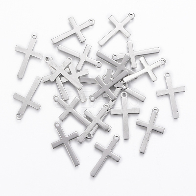 Tarnish Resistant 201 Stainless Steel Pendants STAS-L197-30P-1