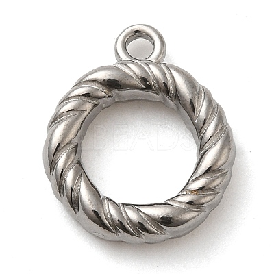304 Stainless Steel Pendants STAS-M070-11P-1
