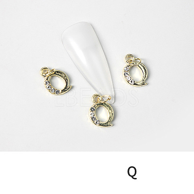 Alloy Rhinestone Cabochons MRMJ-T056-93G-Q-1