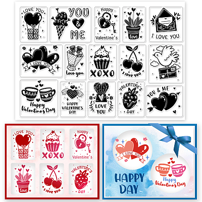 Custom PVC Plastic Clear Stamps DIY-WH0448-0381-1
