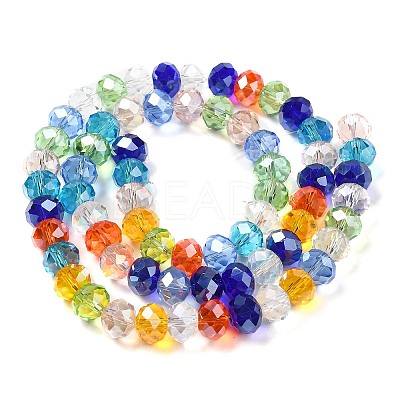 Glass Beads Strands EGLA-A034-M10mm-46-1
