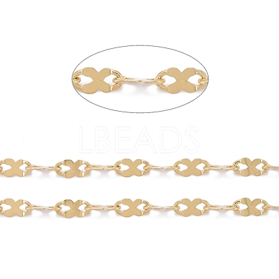 Ion Plating(IP) 304 Stainless Steel Dapped Link Chains CHS-F013-03G-1
