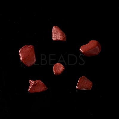 Natural Red Jasper Chip Beads X-G-M364-11A-1