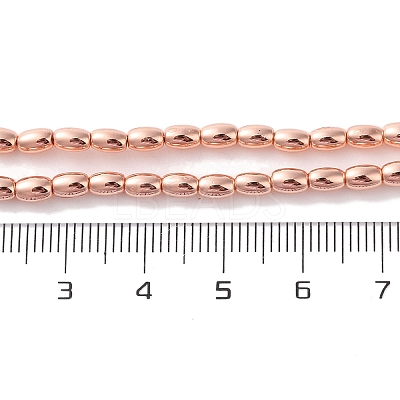 Electroplate Beads Strands EGLA-H104-02E-1