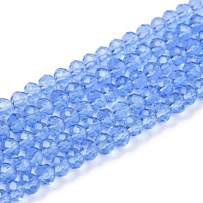 Glass Beads Strands EGLA-A044-T3mm-D14-1