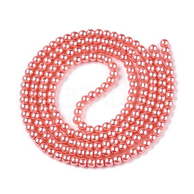 Baking Paint Glass Pearl Bead Strands X1-HY-Q003-3mm-77-A-1