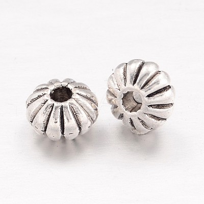 Tibetan Style Alloy Spacer Beads K0NN1042-1