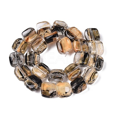 Handmade Lampwork Beads Strands LA-N046-01H-1