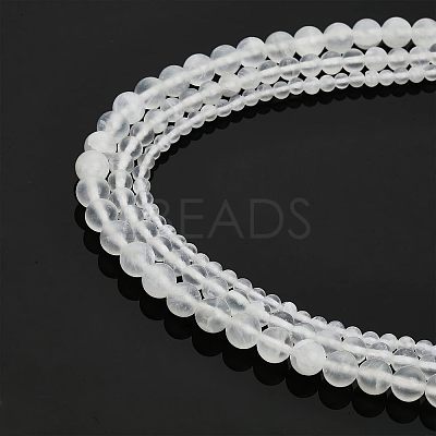3 Strands 3 Styles Natural Selenite Beads Strands G-CA0001-59-1