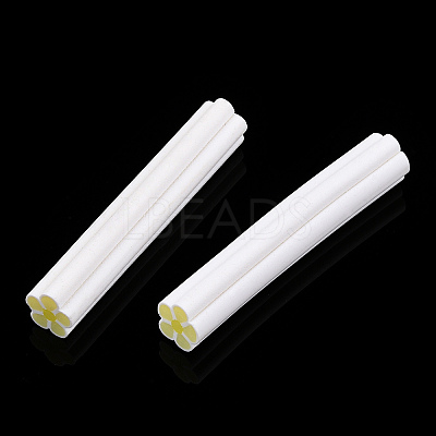 Luminous Handmade Five Petal Flower Polymer Clay Canes CLAY-T016-85F-1