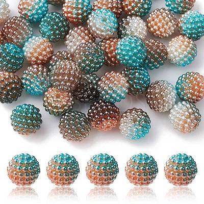 Imitation Pearl Acrylic Beads OACR-FS0001-42A-1