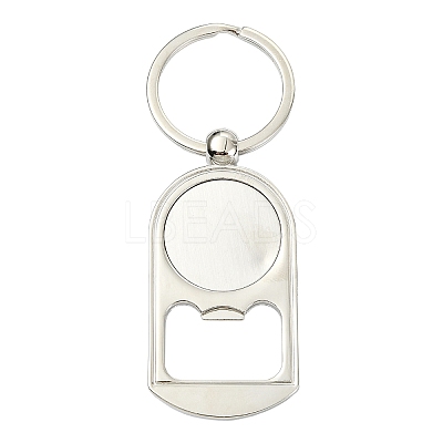 1Pc Zinc Alloy Cabochon Settings Bottle Openers AJEW-YW0002-15-1