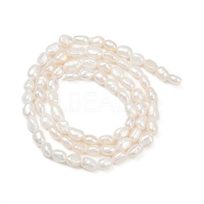Natural Cultured Freshwater Pearl Beads Strands PEAR-P064-20E-05A-1