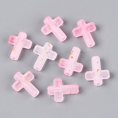 Gradient Color Transparent Acrylic Beads OACR-M023-03E-1