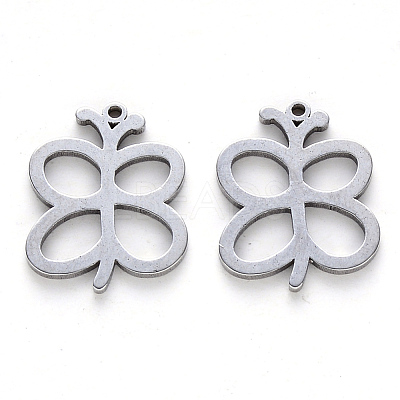 Tarnish Resistant 304 Stainless Steel Pendants STAS-N092-07-1