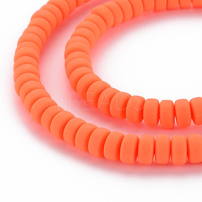 Handmade Polymer Clay Beads Strands CLAY-N008-210-1