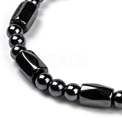 Magnetic Hematite Bracelets X-BJEW-Q005-1