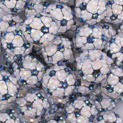 Resin Rhinestone Beads X1-RESI-TAC0005-011E-1
