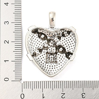 Tibetan Style Alloy Pendants PALLOY-Z021-01C-AS-1