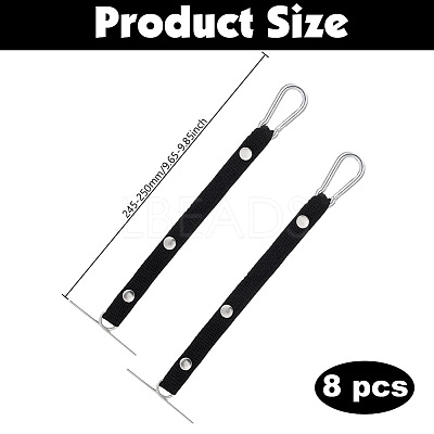 Polyester Electrical Tape Strap AJEW-GO0004-73-1