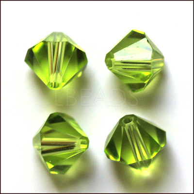 Imitation Austrian Crystal Beads SWAR-F022-6x6mm-252-1